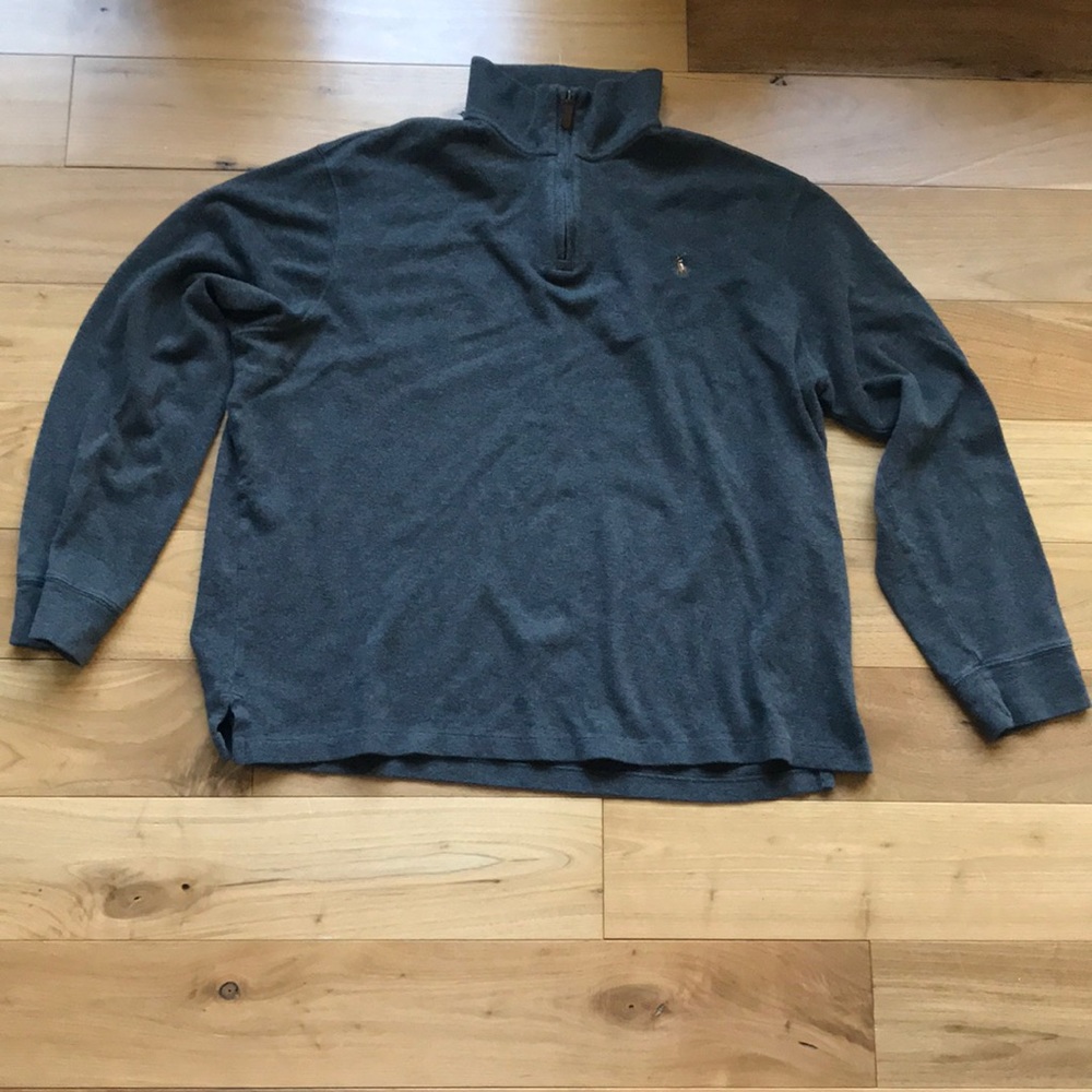 Polo Ralph Lauren Estate Rib zip up Sweater XXL